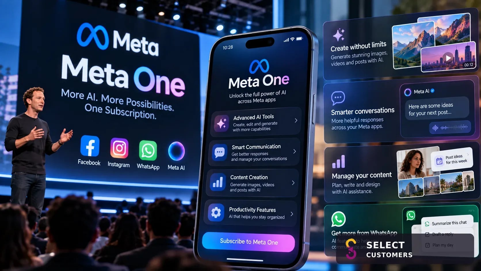Meta lancia il servizio “Meta One” con abbonamento a pagamento e nuove funzionalità di intelligenza artificiale