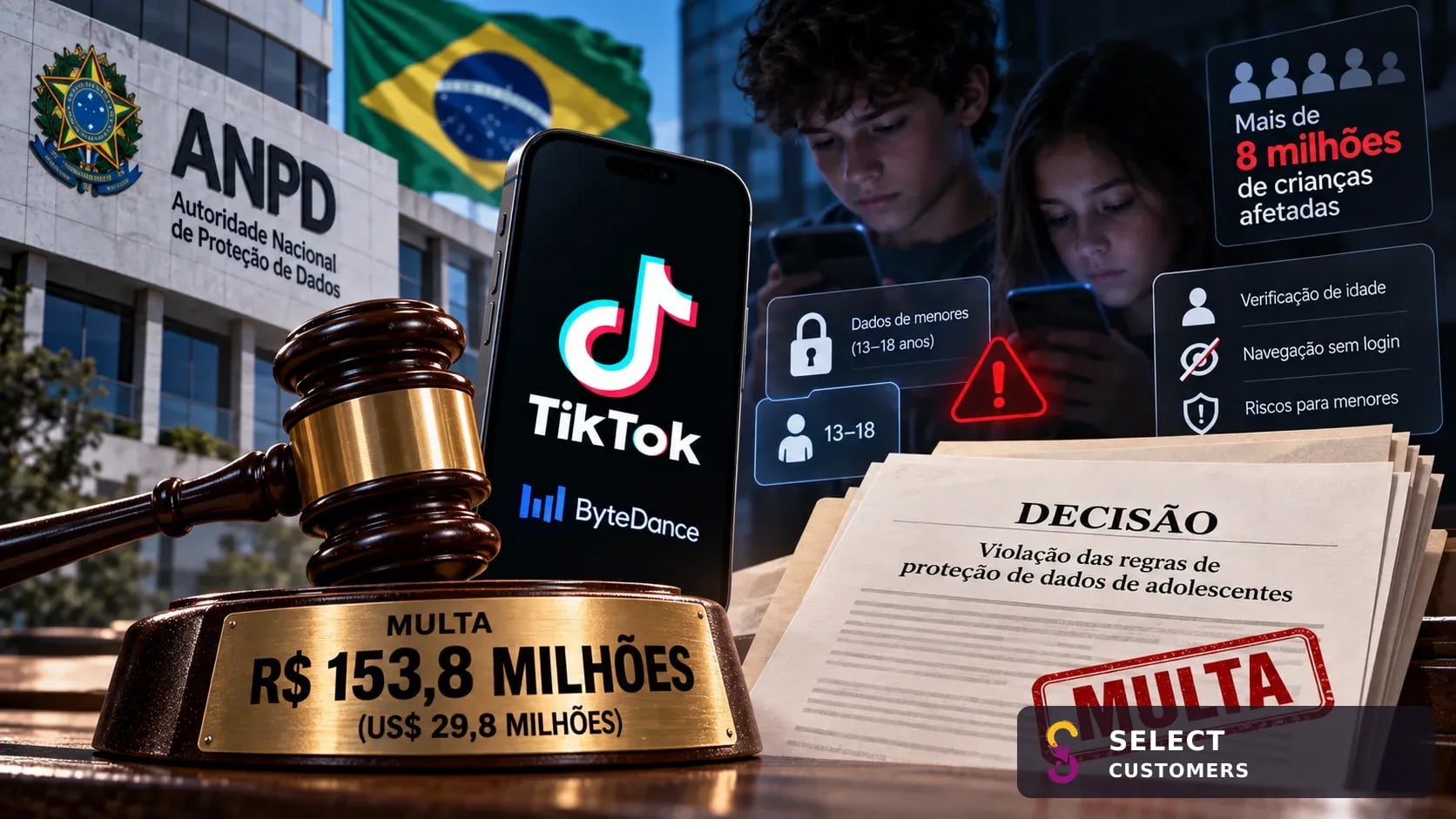 Brazil fines ByteDance $29.8 million over teen data on TikTok