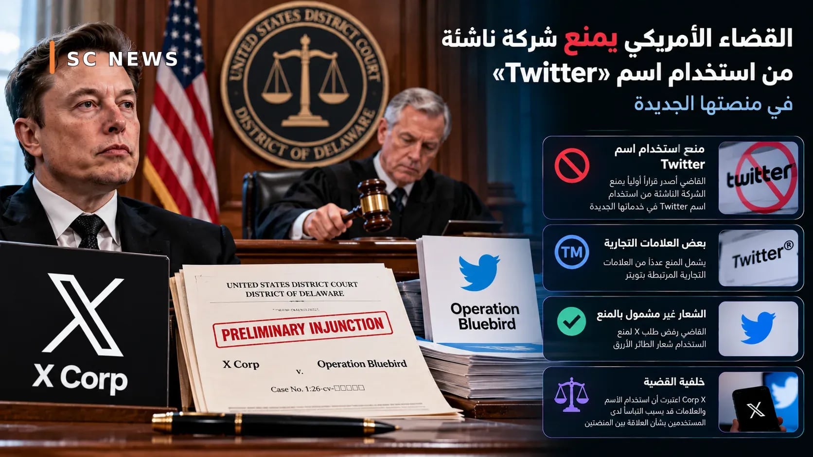La justice américaine interdit à une startup d’utiliser le nom « Twitter » sur sa nouvelle plateforme