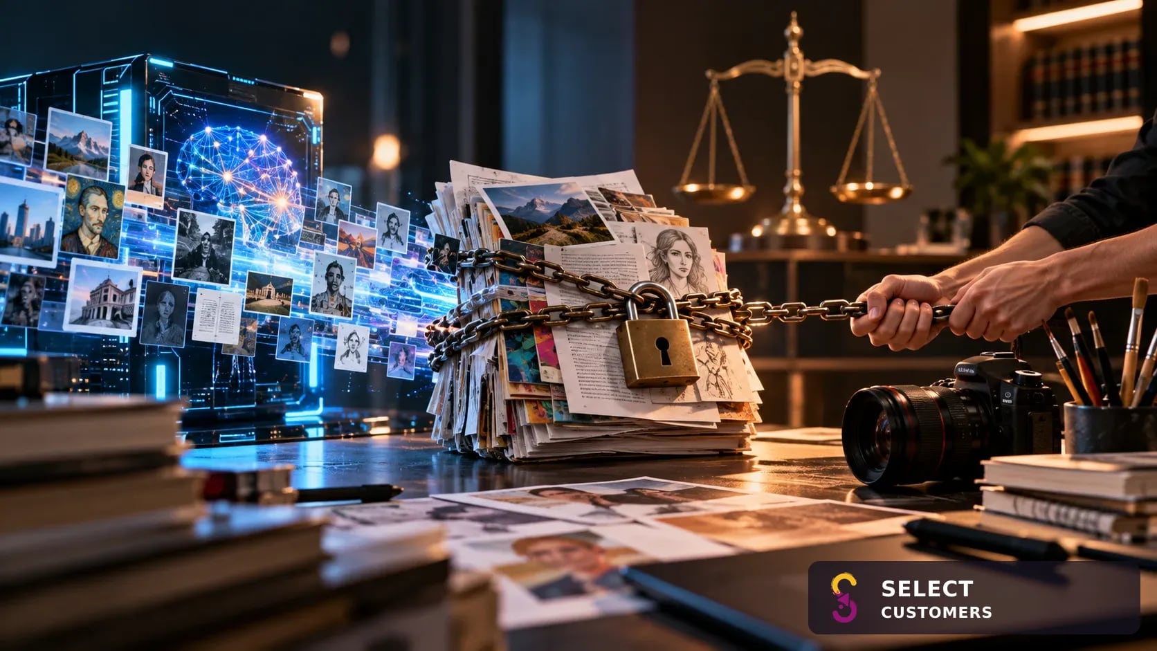 The rights of creators in the face of artificial intelligence...a new battle over the use of content in training models
