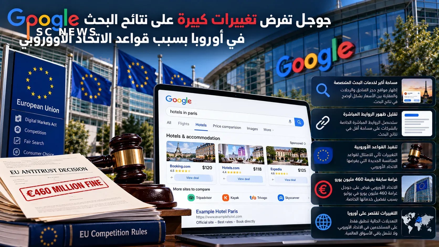 Google impose des changements majeurs aux résultats de recherche en Europe en raison des règles de l'UE