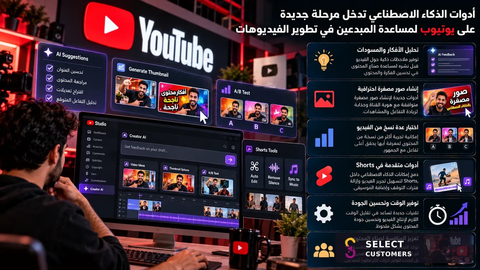 Artificial intelligence tools enter a new phase on YouTube to help creators develop videos
