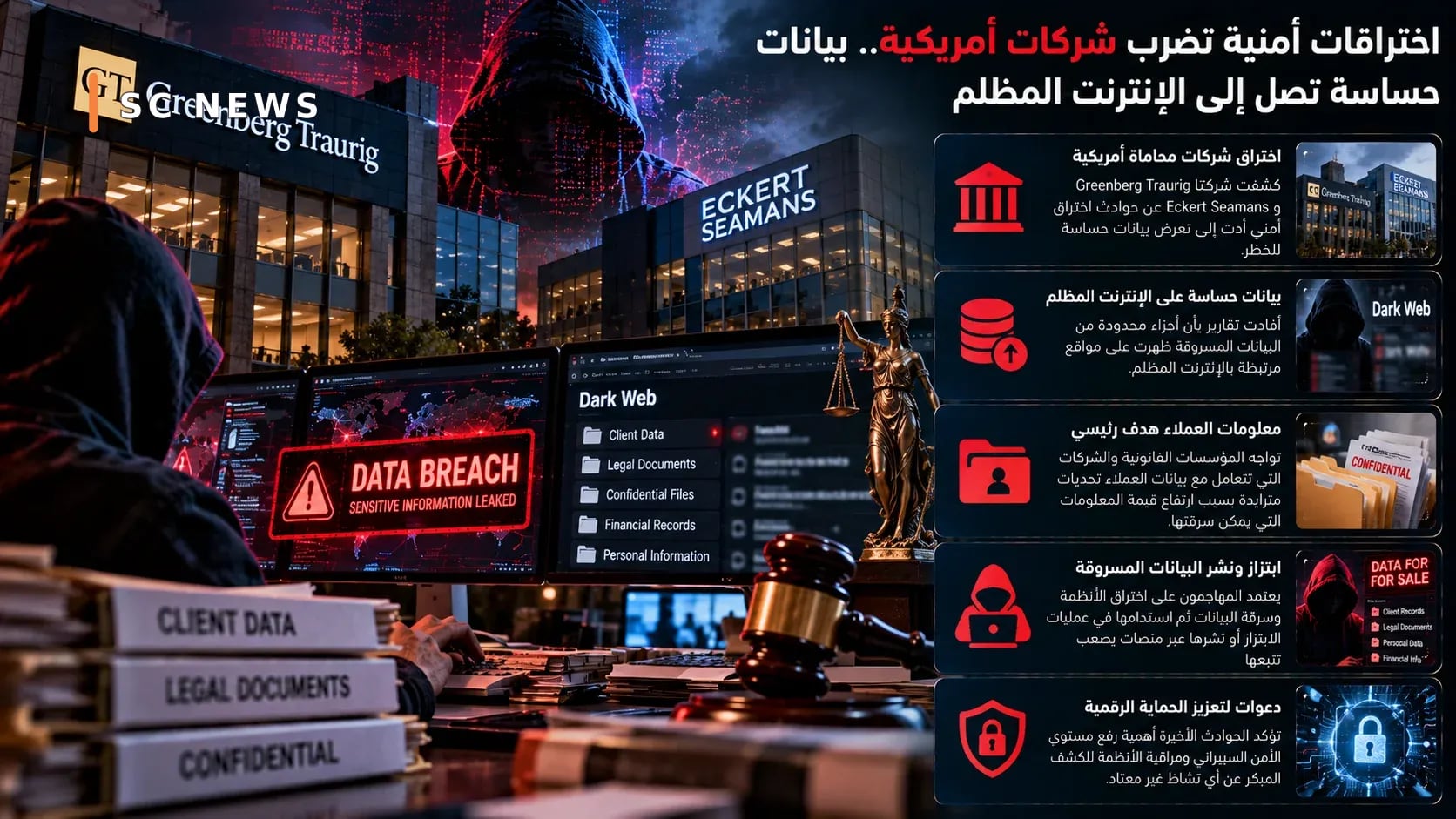 Des failles de sécurité frappent les entreprises américaines… les données sensibles atteignent le dark web