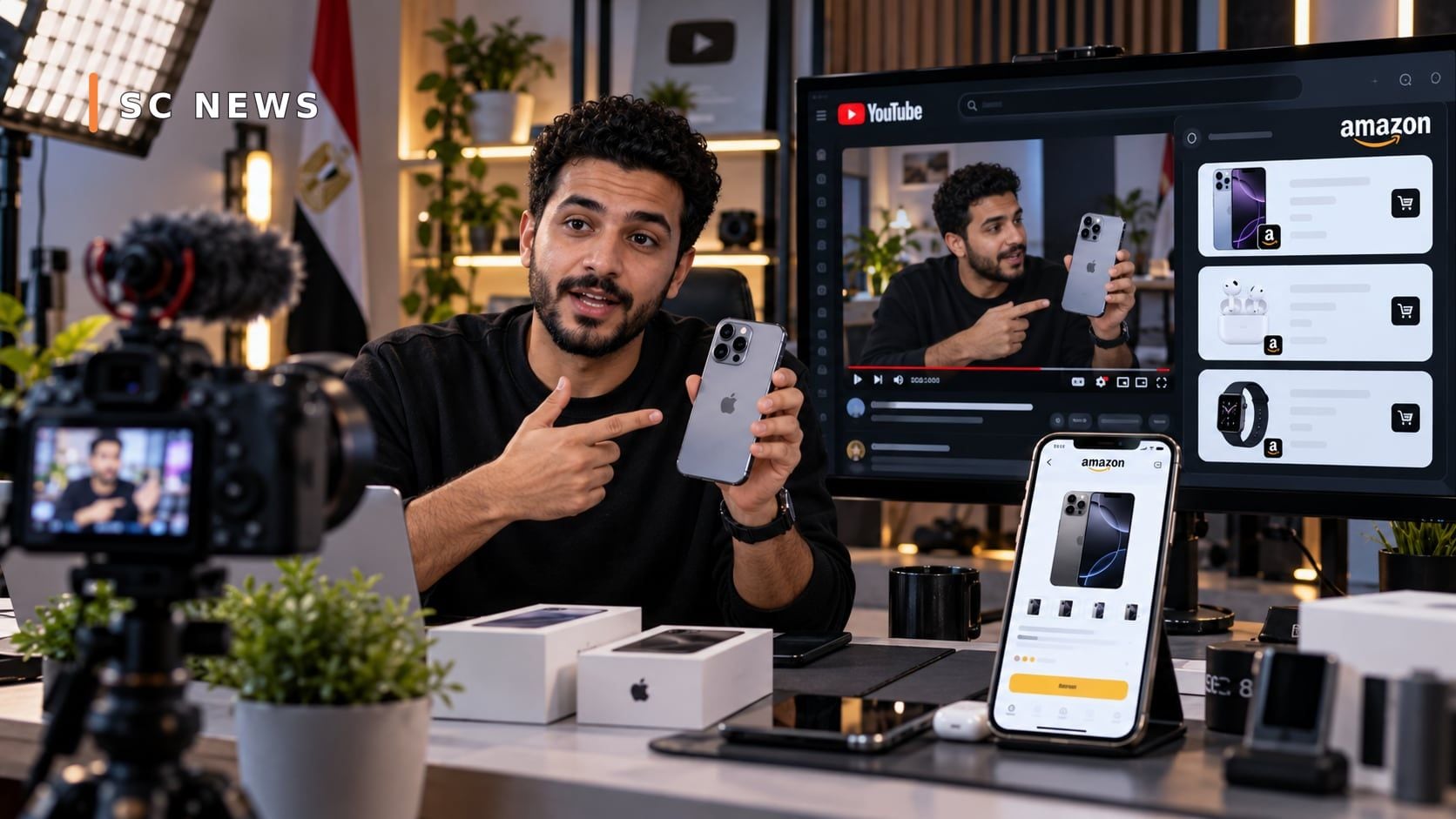 YouTube Shopping يصل مصر رسميًا بالتعاون مع Amazon.. فرصة جديدة لربح صناع المحتوى من الفيديوهات